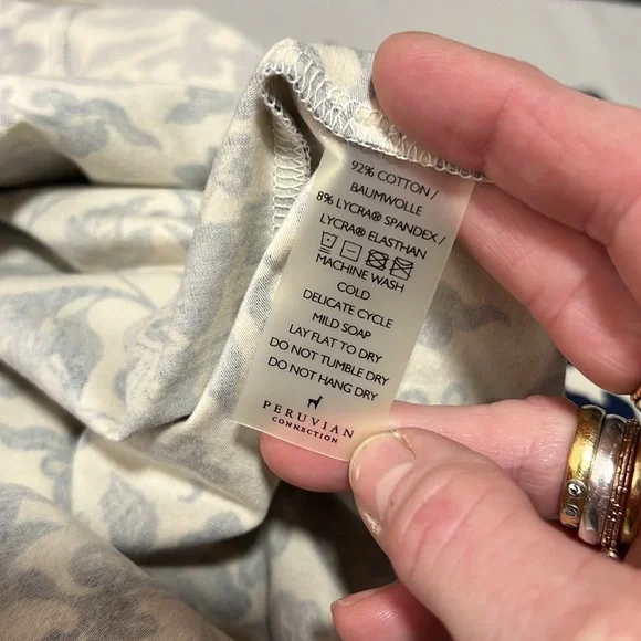 Peruvian Connection Fleur De Chine Dress Size Small - Picture 9 of 10